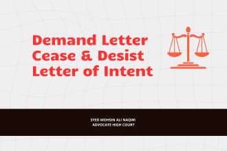 draft demand letter, cease and desist, letter of intent, copyright infringement