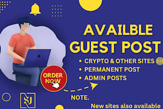 publish a guest post crpyto sites with high traffic