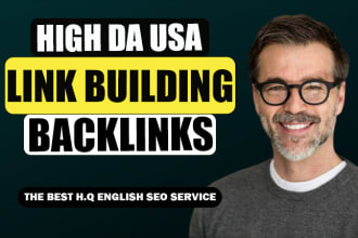 do 50 high authority anchor text dofollow SEO backlinks USA link building