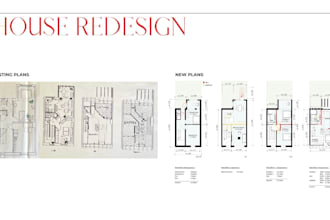 draw an interior design and architecture 2d plan