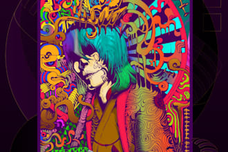 do dark art illustration