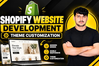 shopify website development and shopify theme customization