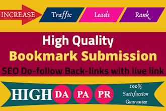get your website to outrank with bookmark SEO