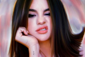 draw digital portrait or oil painting from your photo
