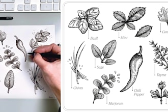 convert your drawing into a vector