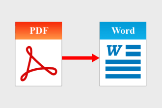 convert PDF file into word file ocr