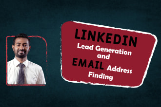 do b2b lead generation, linkedin lead generation, prospect email address finding