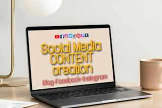 create social media content