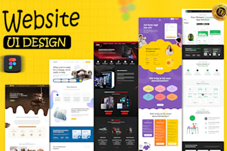 design a figma websites or landing pages