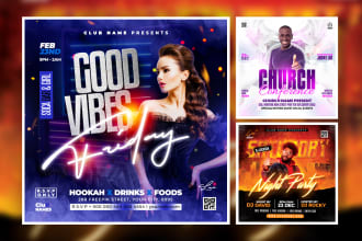 creative flyer design, church flyer, conference flyer