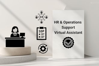 be your HR and operations support virtual assistant