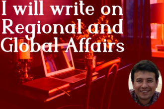 write an article about politics and economy