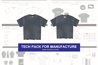 do tech packs for manufacture