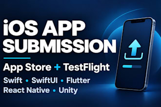 upload your ios app to testflight and submit it to the app store