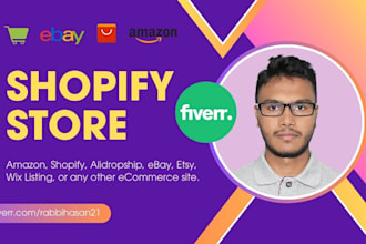 upload or listing products to shopify store, woocommerce