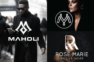 design luxury fashion clothing brand streetwear line logo