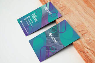 design any business card and stationary item