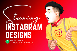design high converting ads and stunning posts for instagram