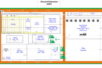 make plant layouts using visio