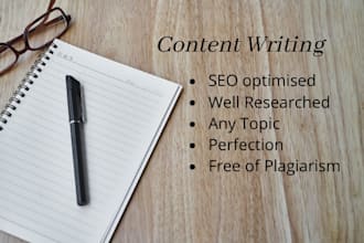 write anything, deep researched, SEO friendly