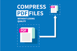 compress PDF files for much smaller size