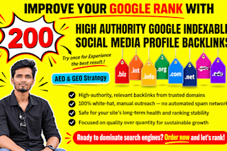 do contextual mixed SEO backlinks, high PR indexable link building service