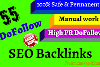 do 50 USA pr9 SEO backlinks, dofollow link building