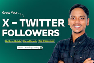 be your twitter x marketing manager for organic growth and promotion