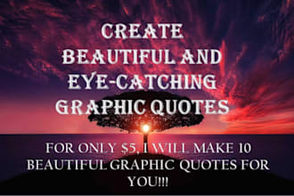 create beautiful graphic quotes design