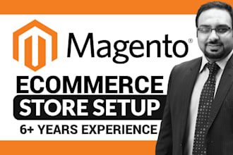 develop an ecommerce store in magento 2