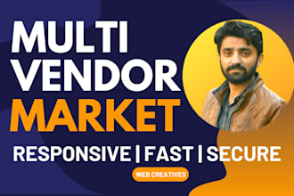 build woocommerce multi vendor ecommerce marketplace website in wordpress
