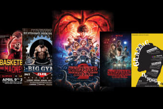 design sports,gym,business,events, halloween  flyer  and poster