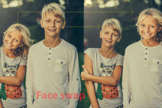 face swap or head change add or remove person in photoshop