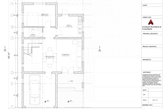 produce professional 2d architectural drafting