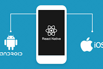 develop and fix hybrid app using react native