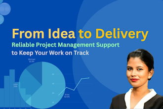 be your project manager for your coordination, operations