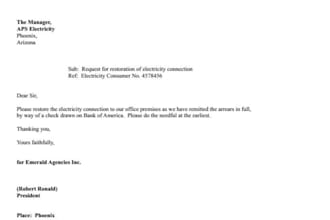 write professional letters emails
