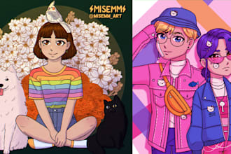 draw art commissions for you