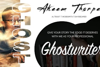 ghostwrite your scifi or fantasy plot, story, or novel