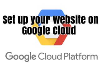 setup web hosting in google cloud service