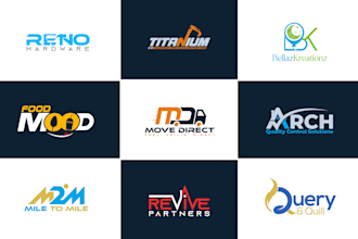 create a modern attention grabbing logo design