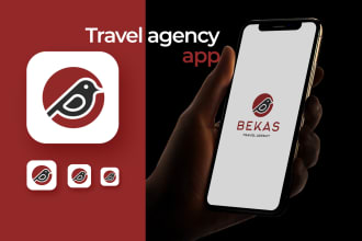 design modern and professional app icon or logo