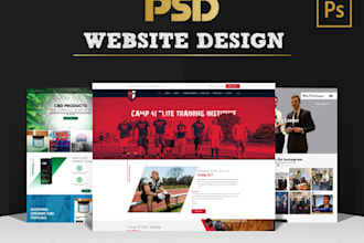 do PSD website design