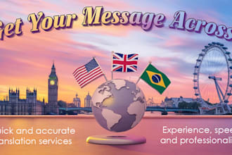 translate portuguese to english texts, videos, images