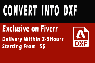 convert logo into dxf