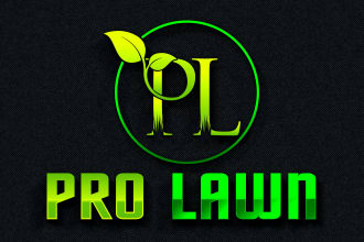 design professional landscape and lawn care business logo