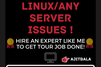 provide expert linux admin and server management services