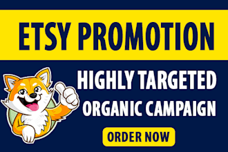 do etsy listing promotion to boost etsy traffic and etsy rank