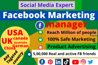 promote your business with 5 million active facebook friends