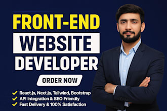do front end web development for you